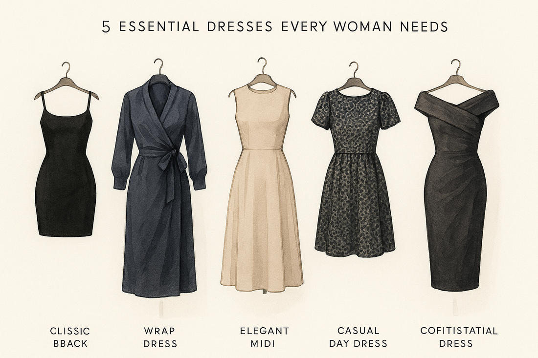 5 Must-Have Dresses Every Woman Needs in Her Wardrobe