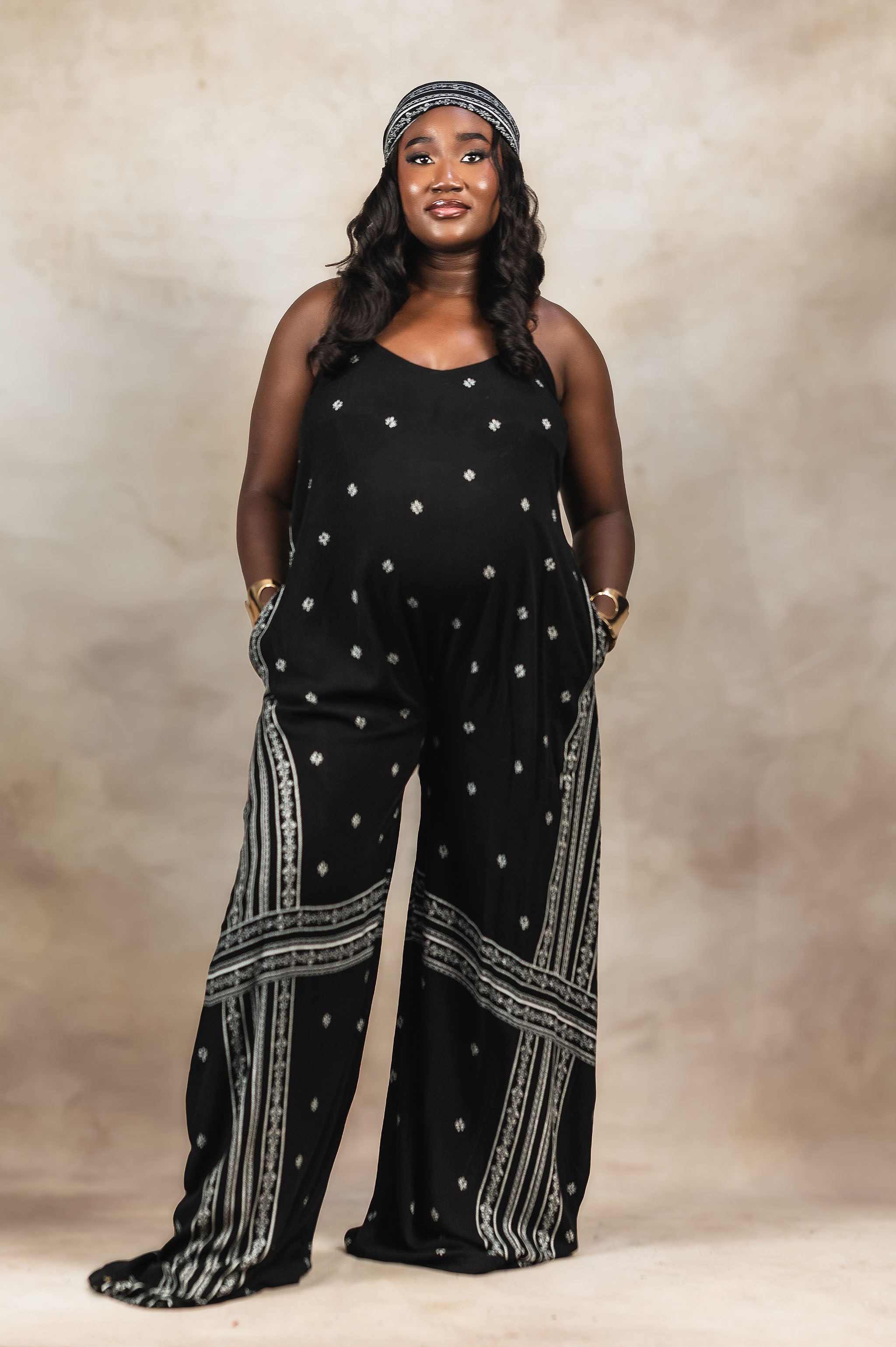 The Noir Boho jumpsuit